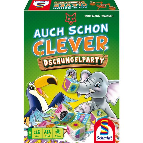 4001504406820 - Auch schon clever - Dschungelparty Brettspiel 4001504406820 - Auch schon clever - Dschungelparty Brettspiel