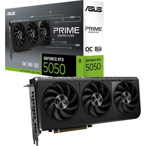 4711636177382 - ASUS GeForce RTX 5050 Prime OC - 8GB GDDR6 RAM - Grafikkarte 4711636177382 - ASUS GeForce RTX 5050 Prime OC - 8GB GDDR6 RAM - Grafikkarte