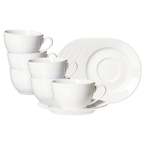 4262517046261 - Kaffeetassen mit Untertassen Volos 220 ml 12er Set