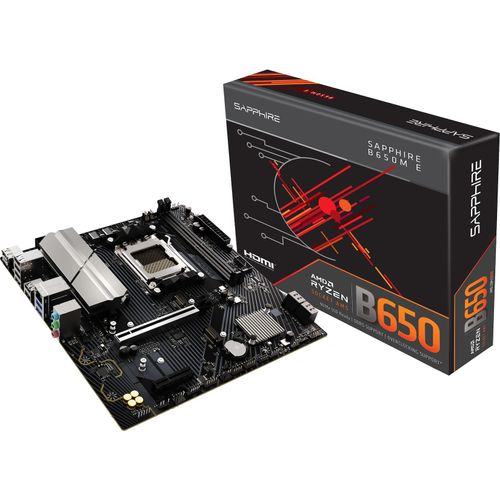 4895106296848 - B650M-E Mainboard - AMD B650 - AMD AM5 socket - DDR5 RAM - Micro-ATX