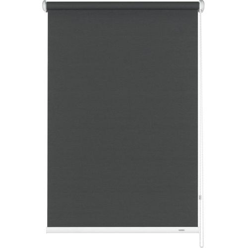 4003018244318 - Seitenzugrollo Uni-Rollo Rollos Gr 180 cm 142 cm grau (stahlgrau) Seitenzugrollos Rollo 1 Stück im Fixmaß