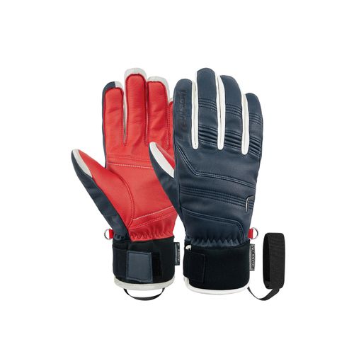 4060485339381 - Skihandschuhe REUSCH Highland R-TEX XT Damen Gr 8 blau (blau rot) 65% Ziegenleder 35% Polyester unifarben Handschuhe aus wasserdichtem und atmungsaktivem Material 4060485339381 - Skihandschuhe REUSCH Highland R-TEX XT Damen Gr 8 blau (blau rot) 65% Ziegenleder 35% Polyester unifarben Handschuhe aus wasserdichtem und atmungsaktivem Material