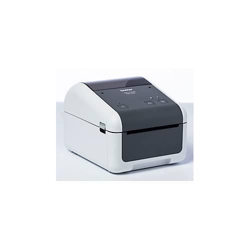 4977766798259 - Etikettendrucker TD-4420DN 203 mm Sek USB LAN für 19-118 mm breite Etiketten B 180 x T 155 x H 224 mm weiß-grau