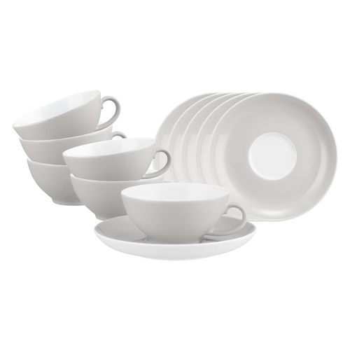 4262517046148 - Teetassen mit Untertassen Liberty Pure Colors 140 ml 6er Set