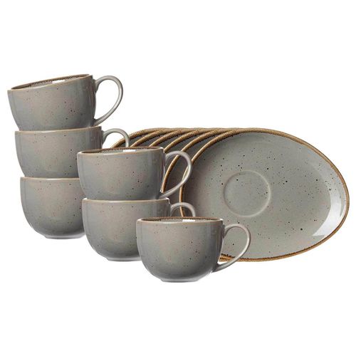 4262517046483 - Kaffeetassen mit Untertassen Taste 200 ml 6er Set