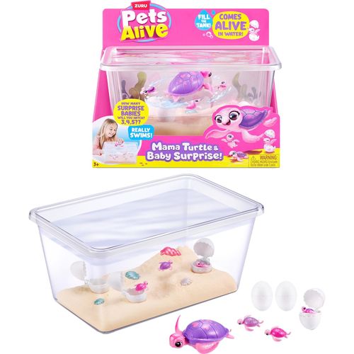 4894680041967 - Pets Alive - Mama Turtle & Baby Surprise Spielfigur
