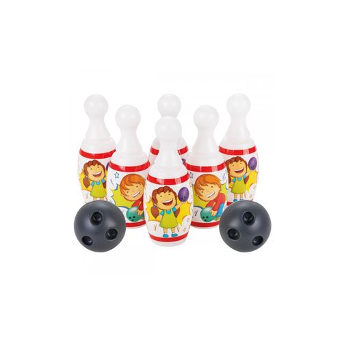 8693461064197 - Pilsan Bowling Midi 06419 Kinder Bowlingspiel 6 Kegel und 2 Kugeln ab 10 Monate