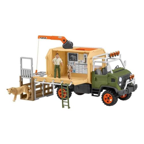 4059433574233 - Wild Life Großer Truck Tierrettung Spielfahrzeug