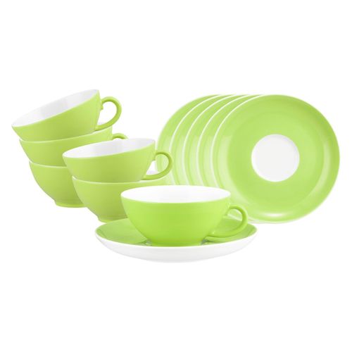 4262517046124 - Teetassen mit Untertassen Liberty Pure Colors 140 ml 6er Set