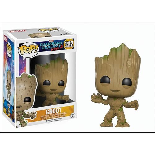 0889698132305 - Vol 2 - Groot Vinyl Figur 202 Funko Pop! multicolor 0889698132305 - Vol 2 - Groot Vinyl Figur 202 Funko Pop! multicolor