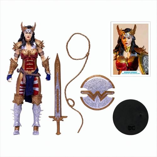 0787926151817 - Figurine Dc Comics - Dc Multiverse 7in - Wonder Woman Designed By Todd Mcfarlane (Gold Label) 0787926151817 - Figurine Dc Comics - Dc Multiverse 7in - Wonder Woman Designed By Todd Mcfarlane (Gold Label)