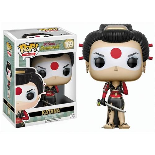 0889698128544 - Funko Pop - DC Comics Bombshells - Katana 0889698128544 - Funko Pop - DC Comics Bombshells - Katana