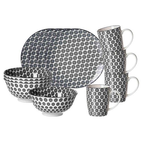 4262517046728 - Frühstücksset Takeo Circles 12er Set