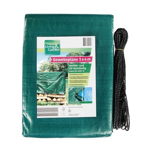 4311536047466 - Living & Garden Gewebeplanen - 3x4m