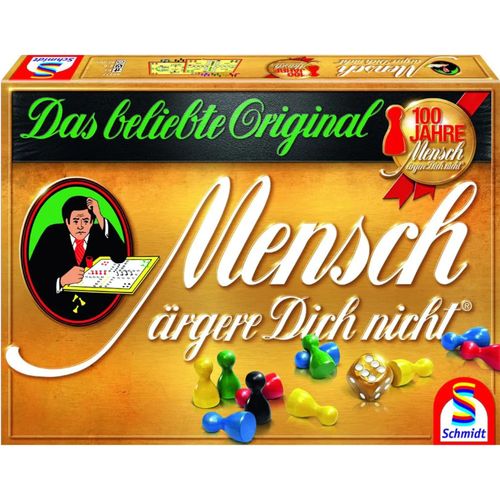 4001504492779 - Mensch ärgere dich nicht - Gold-Edition Brettspiel 4001504492779 Schmidt