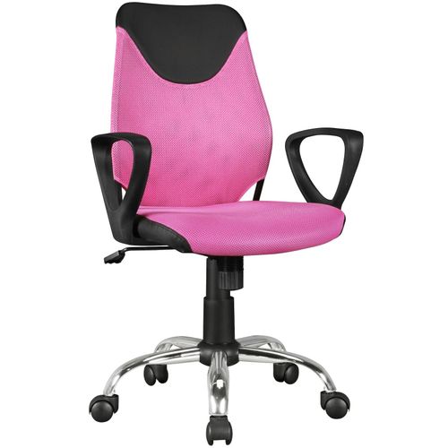 4251745758091 - Jugenddrehstuhl DAVOS Nylon ergonomisch höhenverstellbar in Limette Schwarz Blau Schwarz Pink Schwarz