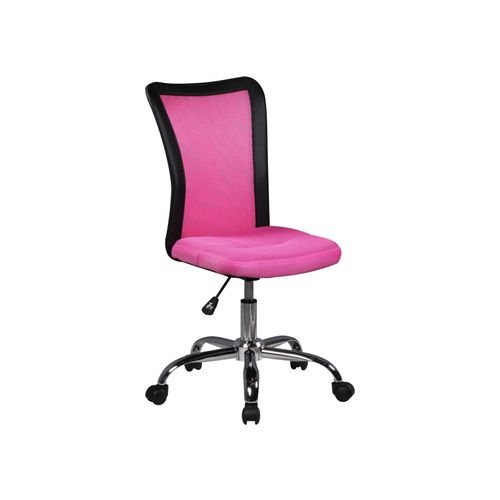 4251745757902 - Kinderdrehstuhl Schreibtisch ergonomisch Netz höhenverstellbar bis 30 kg in Pink Schwarz Blau Schwarz