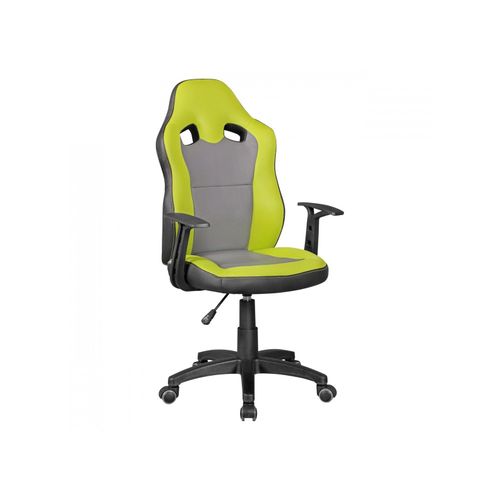 4251745758077 - Kinderdrehstuhl FAST ergonomisch höhenverstellbar Racing-Design Mesh- und Kunstlederbezug