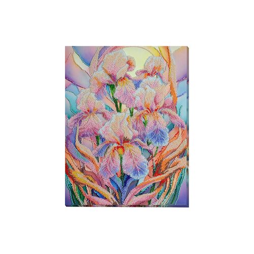 4823095816426 - Perlen-Stickbild Schwertlilie 24 x 315 cm