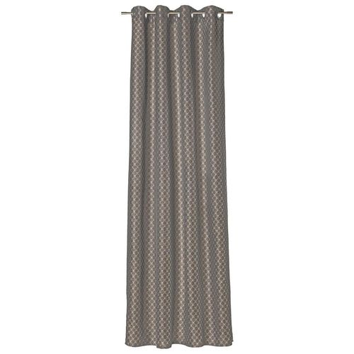 4005414224352 - Ösenschal J-Allovers  Braun  Textil  Raute  140x250 cm  Wohntextilien Gardinen & Vorhänge Fertiggardinen Ösenschals 4005414224352 - Ösenschal J-Allovers  Braun  Textil  Raute  140x250 cm  Wohntextilien Gardinen & Vorhänge Fertiggardinen Ösenschals