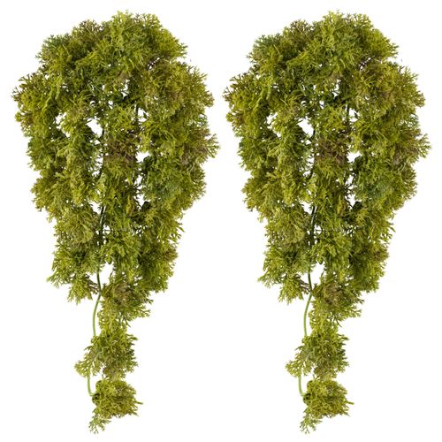 4064118241744 - Kunstranke CREATIV GREEN Hänger Moos grün H36cm Kunststoff Kunstpflanzen mit je 5 Ranken 4064118241744 - Kunstranke CREATIV GREEN Hänger Moos grün H36cm Kunststoff Kunstpflanzen mit je 5 Ranken