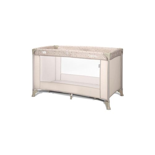3800166116761 - Reisebett Carina 1 Ebene faltbar Matratze Laufstall Tragetasche Öffnung beige