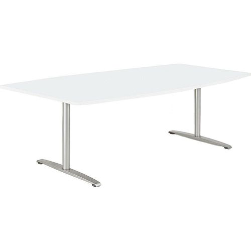4260267322826 - THEA - Besprechungstisch mit T-Fußgestell Breite 2200 mm altweiß kaiserkraft 4260267322826 - THEA - Besprechungstisch mit T-Fußgestell Breite 2200 mm altweiß kaiserkraft
