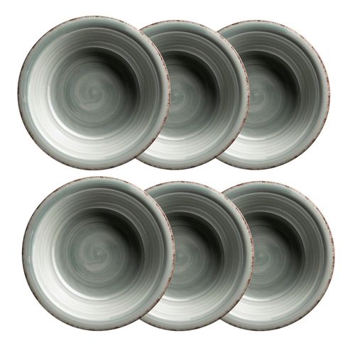 9010933060584 - Suppenteller-Set Steingut LUMACA