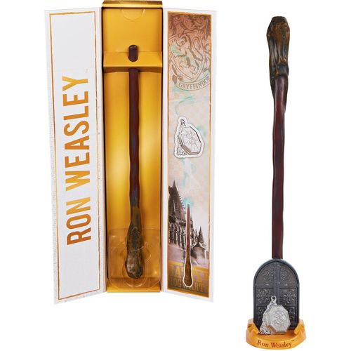 0681147043343 - Wizarding World Harry Potter - Authentischer Ron Weasley Zauberstab Rollenspiel