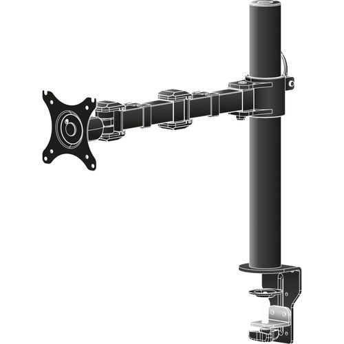 4948570032167 - DS1001C-B1 1fach Monitor-Tischhalterung Neigbar Höhenverstellbar Schwenkbar