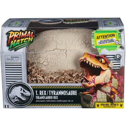 0681147057821 - Bitzee Spielfigur Primal Hatch - Interaktiver T-Rex im Ei