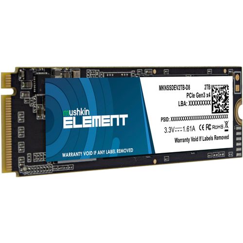 0846651034298 - Mushkin ELEMENT - SSD - 2 TB - intern - M2 2280 - PCIe 30 x4 (NVMe)