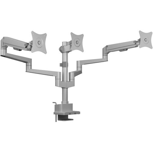 4250078174196 - ICY BOX mounting kit - adjustable arm - for 3 flat panels - silver grey 4250078174196 - ICY BOX mounting kit - adjustable arm - for 3 flat panels - silver grey