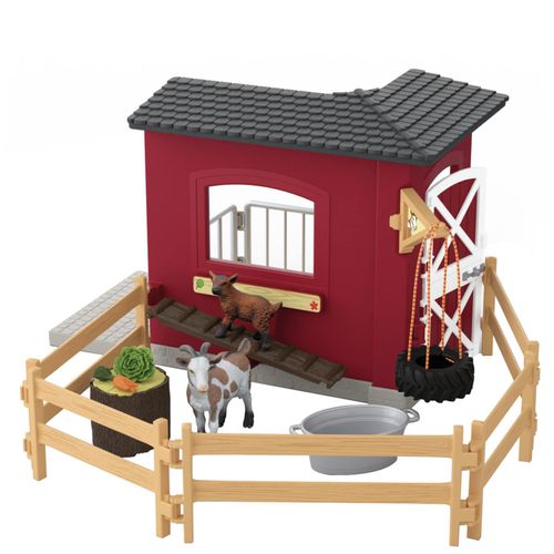 4069111053967 - Farm World Ziegenstall Spielgebäude