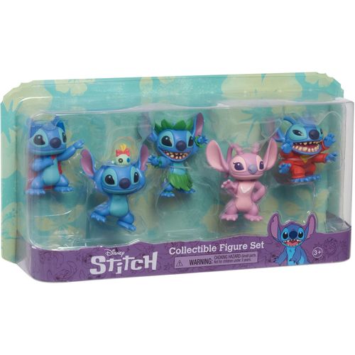 0886144462115 - Just Play BV Spielfigur Disney Stitch Sammelfigurenbox mit 5 Figuren