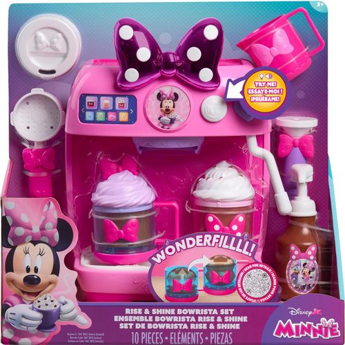 0886144883286 - Just Play BV Kinderhaushaltsgerät Disney Junior Minnie Mouse Rise & Shine Bowrista Set