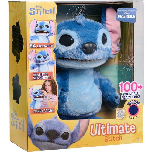 0886144122842 - Just Play BV Kuscheltier Disney Stitch Ultimate Stitch Interactive Feature Plüschfigur 0886144122842 - Just Play BV Kuscheltier Disney Stitch Ultimate Stitch Interactive Feature Plüschfigur