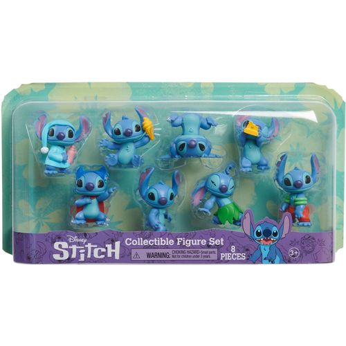 0886144462542 - Just Play BV Spielfigur Disney Stitch Sammelbox mit 8 Figuren 0886144462542 - Just Play BV Spielfigur Disney Stitch Sammelbox mit 8 Figuren