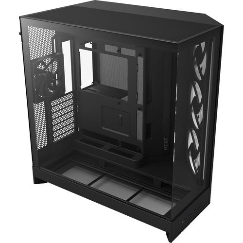 5056547207667 - NZXT H9 Flow RGB (2025) - All Black - Gehäuse - Miditower - Schwarz