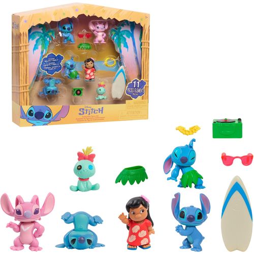 0886144461125 - Just Play BV Spielfigur Disney Stitch Collectible Figure Set
