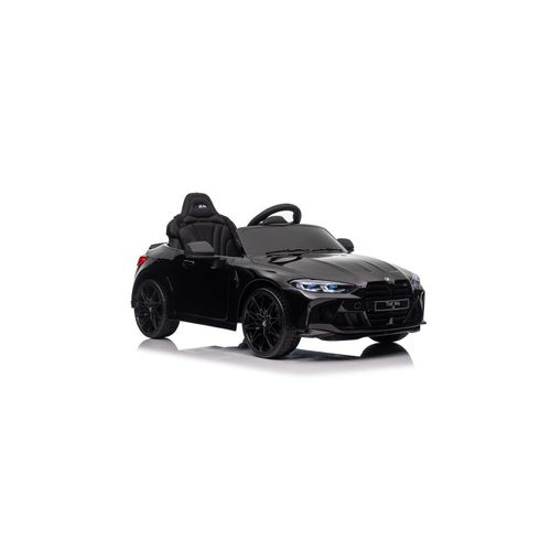 4260259877419 - ES-Toys Kinder Elektroauto BMW M4 lizenziert 12V7A Akku 2 Motoren EVA-Reifen MP3 schwarz