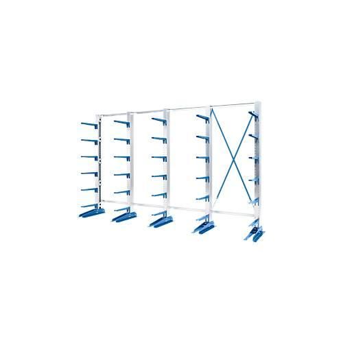 4052941862908 - Kragarmregal KRM einseitig 2000x4000x500