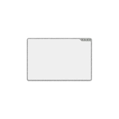 4057305071699 - PLAYROOM Whiteboard PLAYBOARD e3-emaillierter Stahl weiß Recycling-PET-Rahmen grau B 750 x H 500 mm