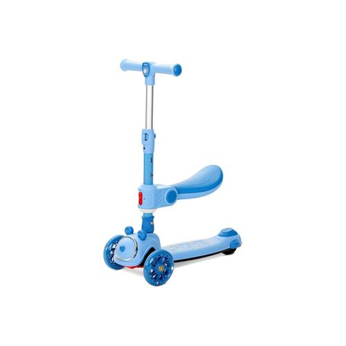 3800166119472 - Kinderroller Swiftie 2 in 1 Musik Lichter klappbarer Sitz PU-Räder blau 3800166119472 - Kinderroller Swiftie 2 in 1 Musik Lichter klappbarer Sitz PU-Räder blau