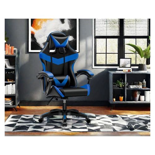 4255701936134 - Bürostuhl Schwarz Blau Krit Power 4255701936134 - Bürostuhl Schwarz Blau Krit Power
