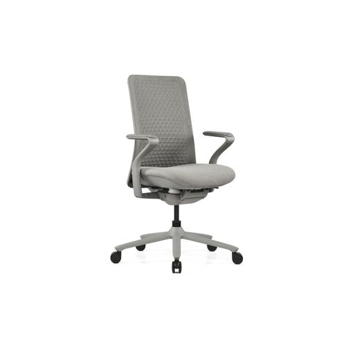 4064323108481 - High End Bürostuhl VERVIO Stoff   Netzstoff mit Armlehnen