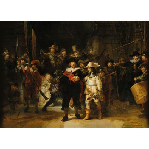 5011583394313 - Leinwandbild ART FOR THE HOME Die Nachtwacht braun (farbe bild(er) braun) B100cm H60cm Bilder die Nachtwache Rembrandt 100x70 cm