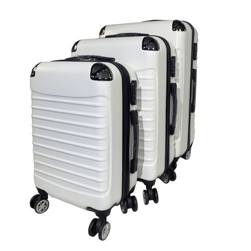 4255701931818 - 3-teiliges Hartschalen-Kofferset Wave stilvoll robust und praktisch 4255701931818 - 3-teiliges Hartschalen-Kofferset Wave stilvoll robust und praktisch