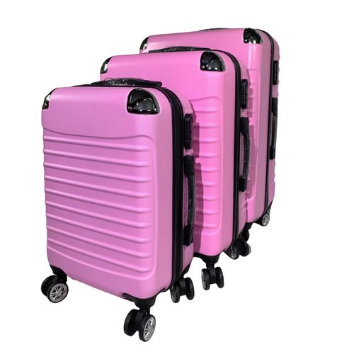 4255701931825 - 3-teiliges Hartschalen-Kofferset Wave stilvoll robust und praktisch 4255701931825 - 3-teiliges Hartschalen-Kofferset Wave stilvoll robust und praktisch