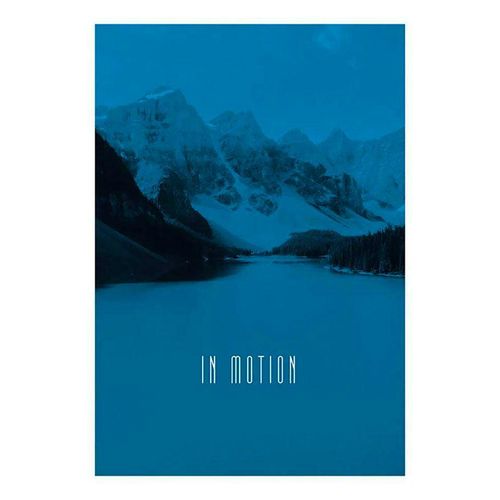 4055065154935 - Bild KOMAR Word Lake In Motion Blue bunt (farbe bild(er) bunt) B40cm H50cm Papier Holz Bilder Wandbild zur Dekoration - ohne Rahmen